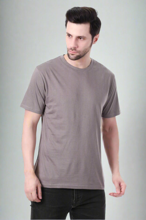 Steel Grey Evergreen Bamboo Tee