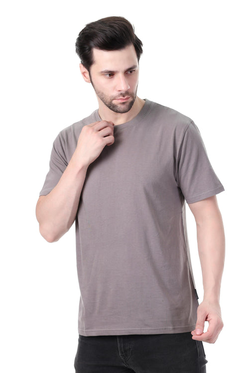 Steel Grey Evergreen Bamboo Tee