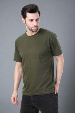Dark Green Evergreen Bamboo Tee