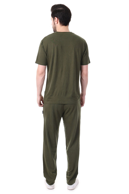 Dark Green Bamboo Co-ords