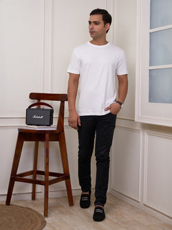 Ivory White Evergreen Bamboo Tee
