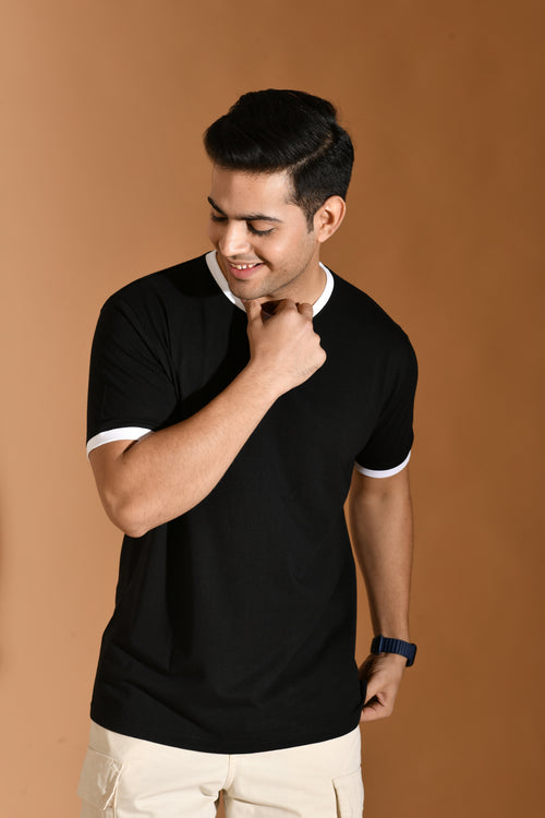 Midnight Black Effortless Tee