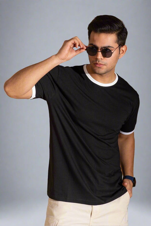 Midnight Black Effortless Tee
