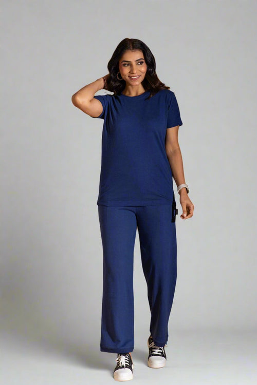 Indigo Blue Blissful Co-ord Set