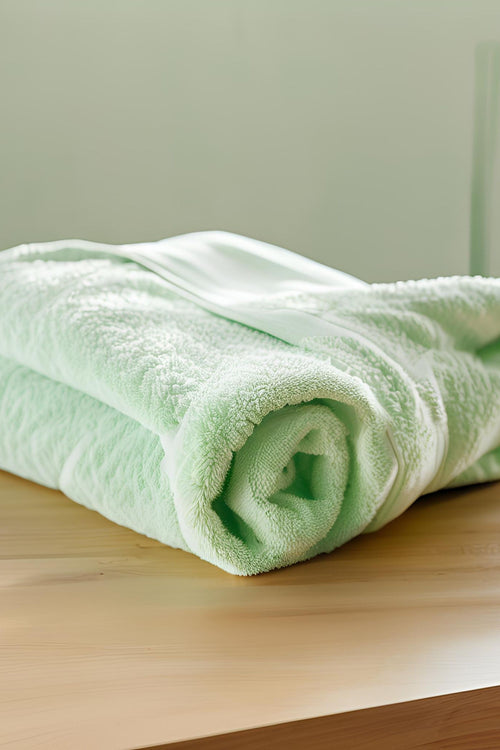 Mint Green Bamboo Bath Towel