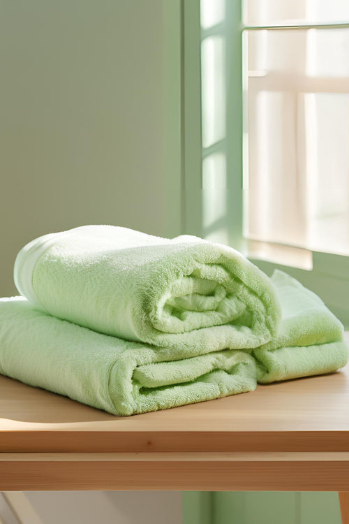 Mint Green Bamboo Bath Towel