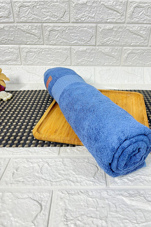 Slate Blue Bamboo Bath Towel