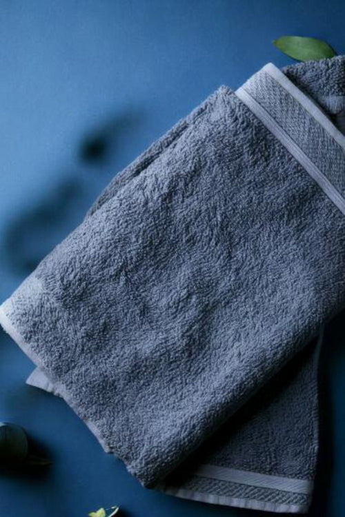 Slate Blue Bamboo Bath Towel