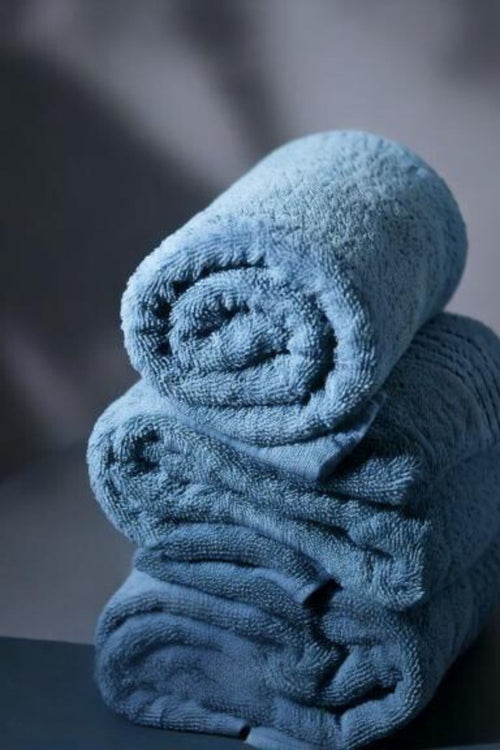 Slate Blue Bamboo Bath Towel