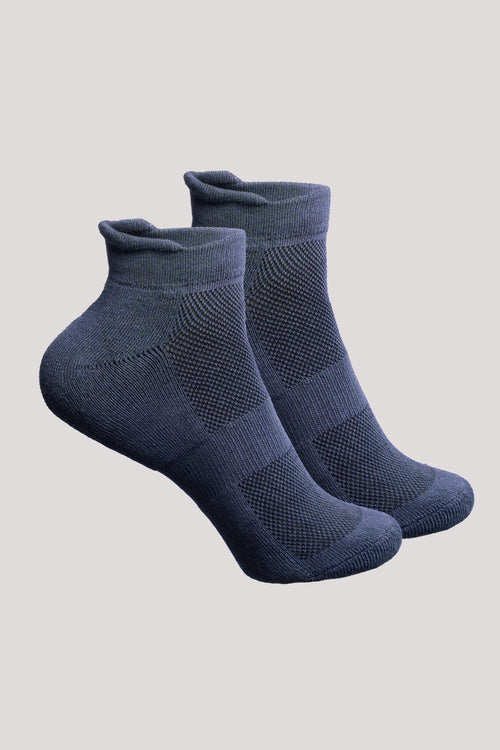 Unisex Ankle Bamboo Socks - 2 Pairs