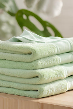 Mint Green Bamboo Bath Towel