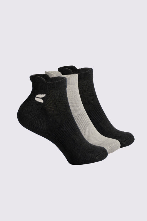 Unisex Ankle Bamboo Socks - 3 Pairs