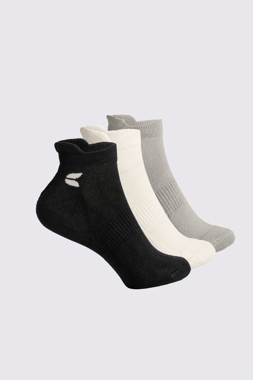 Unisex Ankle Bamboo Socks - 3 Pairs