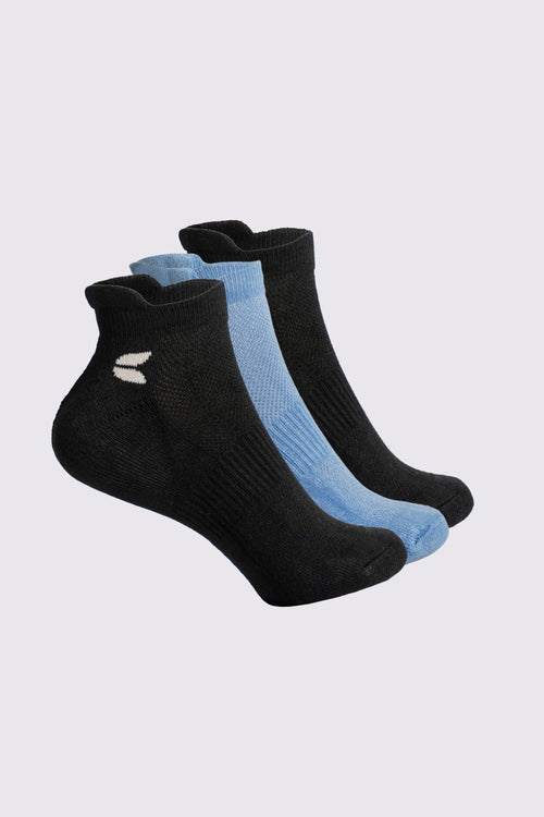 Unisex Ankle Bamboo Socks - 3 Pairs