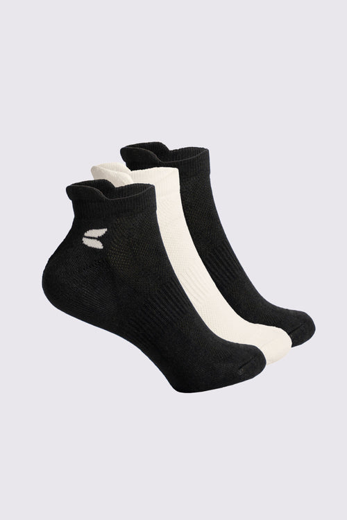 Unisex Ankle Bamboo Socks - 3 Pairs