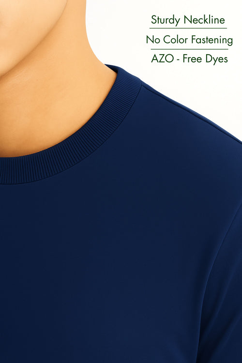 Indigo Blue Evergreen Bamboo Tee
