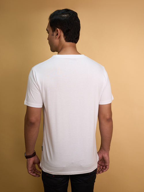 Ivory White Evergreen Bamboo Tee