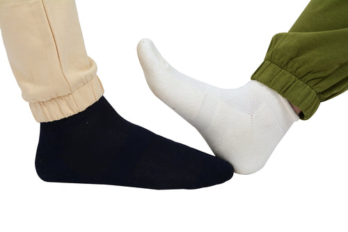 Unisex Ankle Bamboo Socks - 8 Pairs