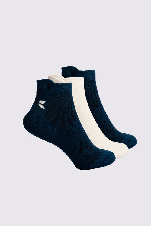 Unisex Ankle Bamboo Socks - 3 Pairs