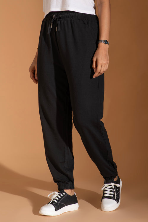 Midnight Black Everyday Joggers