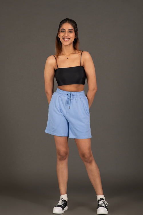 Aqua Mist Easygoing Shorts