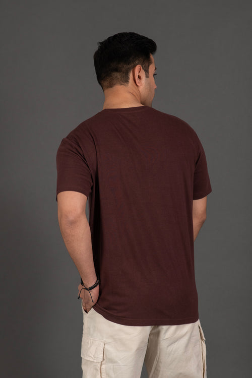 Rustic Brown Evergreen Bamboo Tee