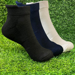 Unisex Ankle Bamboo Socks - 3 Pairs