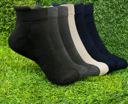 Unisex Ankle Bamboo Socks - 6 Pairs